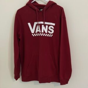 Vans Men's Bold Red Hoodie